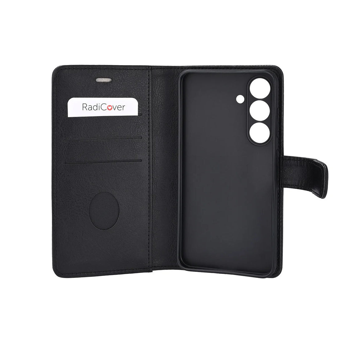 Radicover 587132 mobiltelefon etui 16 cm (6.3") Tegnebogsetui Sort