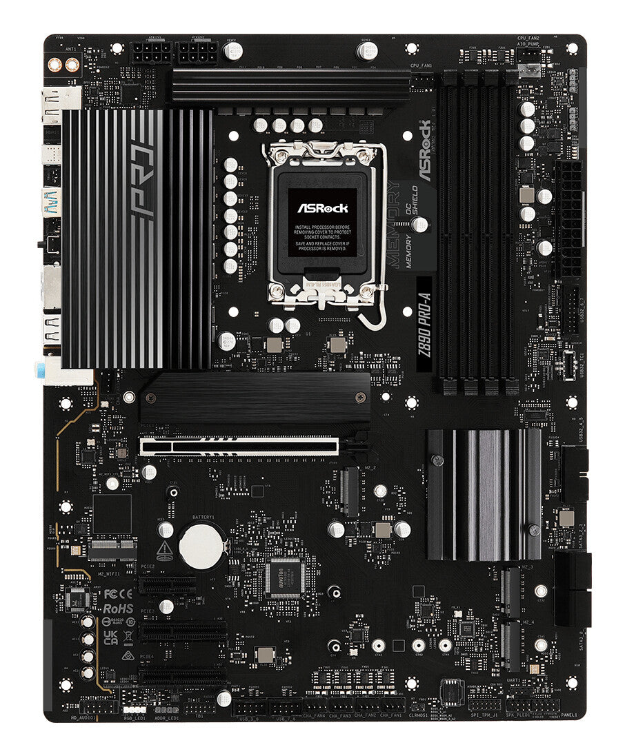 ASRock Z890 Pro-A Motherboard ATX LGA-1851 Intel Z890