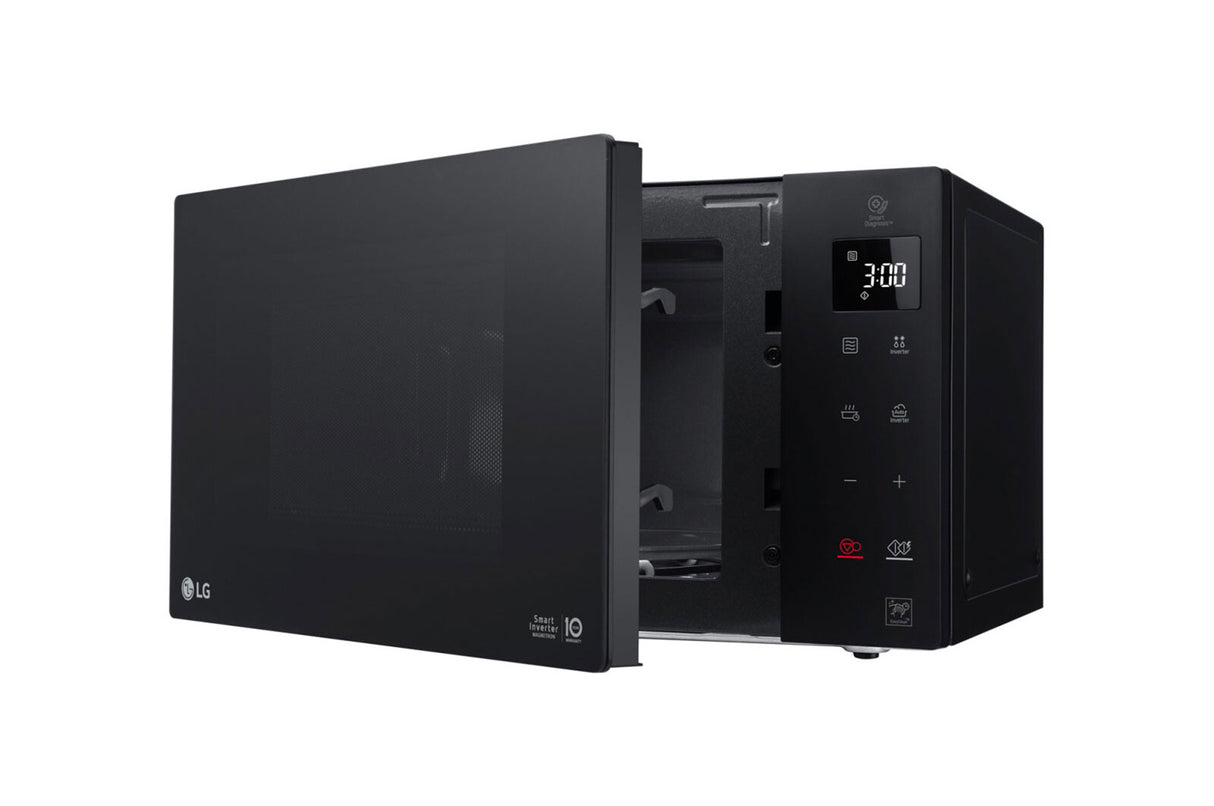 LG NeoChef MS 2535 GIB Sort Solo mikroovn Bordplade 25 L 300 W