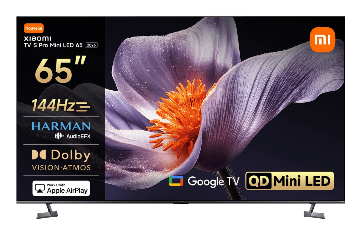 Xiaomi TV S Pro 165,1 cm (65") 4K Ultra HD Smart TV Wi-Fi Grå 1700 cd/m²