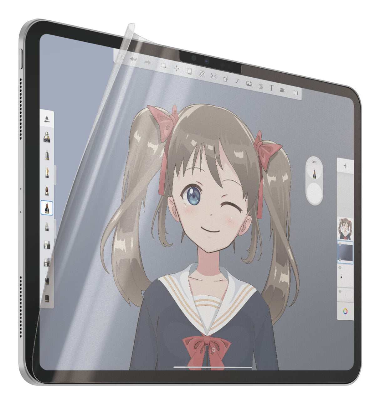 PanzerGlass ® GraphicPaper® Skærmbeskyttelse iPad Pro 11'' (2024-2025) | Ultra-Wide Fit