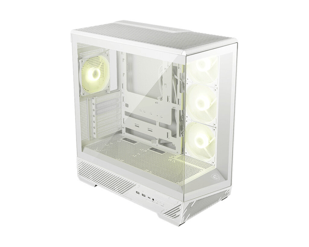 MSI MAG PANO 130R PZ WHITE computeretui Midi Tower Hvid