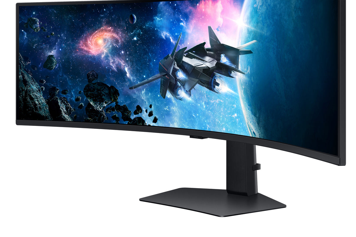 Samsung G95C computerskærm 124,5 cm (49") 5120 x 1440 pixel Dual QHD LED Sort