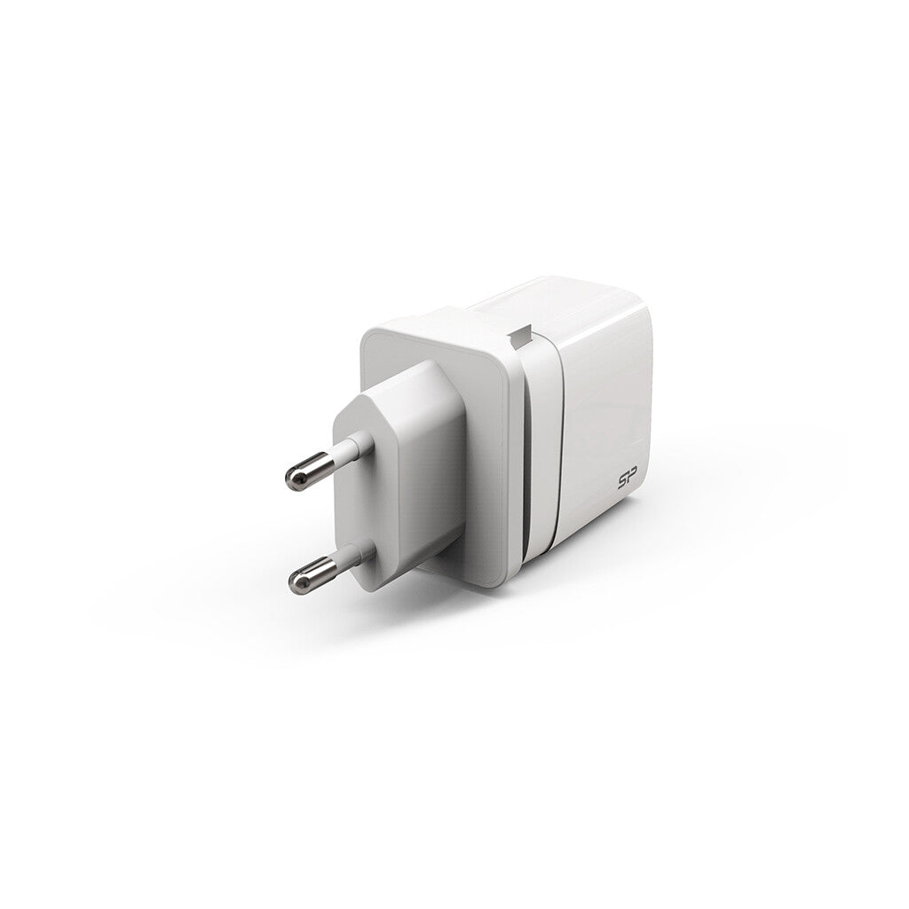 Silicon Power Boost Charger QM16 Universel Hvid Vekselstrøm Hurtig opladning Indendørs