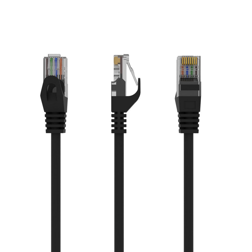 Gembird PP6U-2M/BK netværkskabel Sort Cat6 U/UTP (UTP)