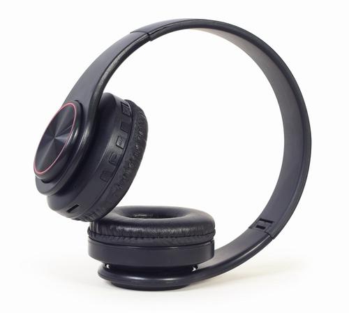 Gembird BHP-LED-01 hovedtelefoner/headset Kabel & trådløs Musik/hverdag Micro-USB Bluetooth Sort