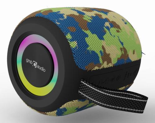 Gembird GMB Audio SPK-BT-LED-05-CM portable/party speaker Mono portable speaker Camouflage 8 W