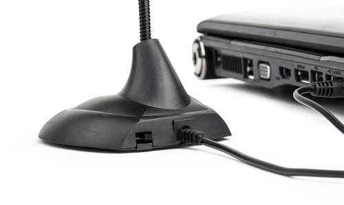 Gembird MIC-205 mikrofon Sort Pc-mikrofon