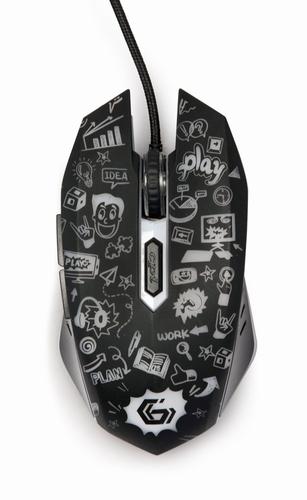 Gembird MUS-6B-GRAFIX-01 mouse Office Right-hand USB Type-A Optical 3600 DPI