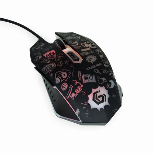 Gembird MUS-6B-GRAFIX-01 mouse Office Right-hand USB Type-A Optical 3600 DPI