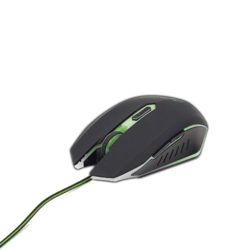 Gembird MUSG-001-G mouse Gaming Ambidextrous USB Type-A 2400 DPI