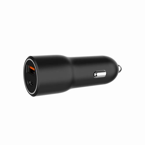 Gembird TA-UC-AC2PDQC38-CAR-01 mobile device charger Universal Black Cigar lighter Fast charging Auto
