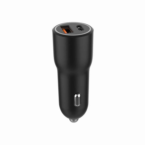Gembird TA-UC-AC2PDQC38-CAR-01 mobile device charger Universal Black Cigar lighter Fast charging Auto