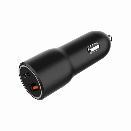 Gembird TA-UC-AC2PDQC38-CAR-01 mobile device charger Universal Black Cigar lighter Fast charging Auto