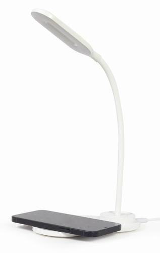 Gembird TA-WPC10-LED-01-W mobile device charger Smartphone White DC Wireless charging Indoor