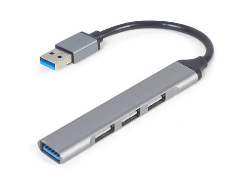 Gembird UHB-U3P1U2P3-02 interface hub Grey