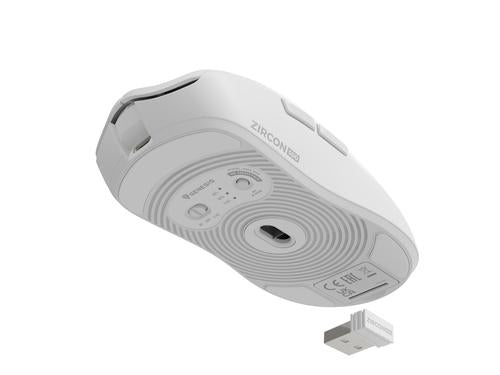 GENESIS Zircon 500 mouse Gaming Right-hand RF Wireless + Bluetooth + USB Type-C Optical 10000 DPI