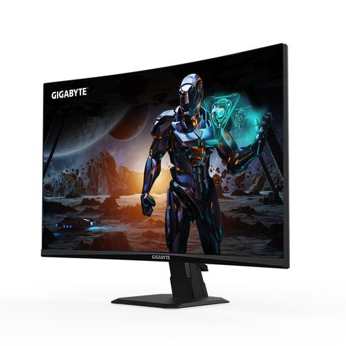 GIGABYTE GS27FC 27" FHD Curved Gaming Monitor - 1920 x 1080, 180Hz, 1, 250 cd/m², FreeSync Premium, HDR Ready, HDMI 2.0, Displayport 1.4