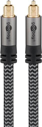 Goobay 65307 audio cable 5 m TOSLINK Black, Silver