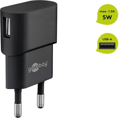 Goobay USB Charger (5 W) Black