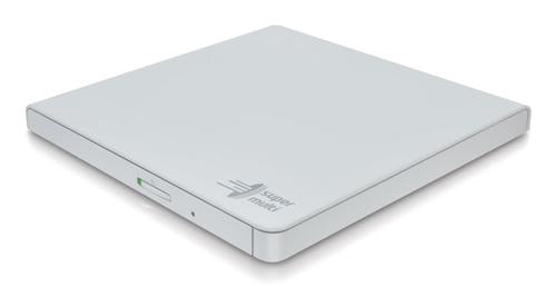 Hitachi-LG Slim Portable DVD-Writer optisk diskdrev DVD±RW Hvid