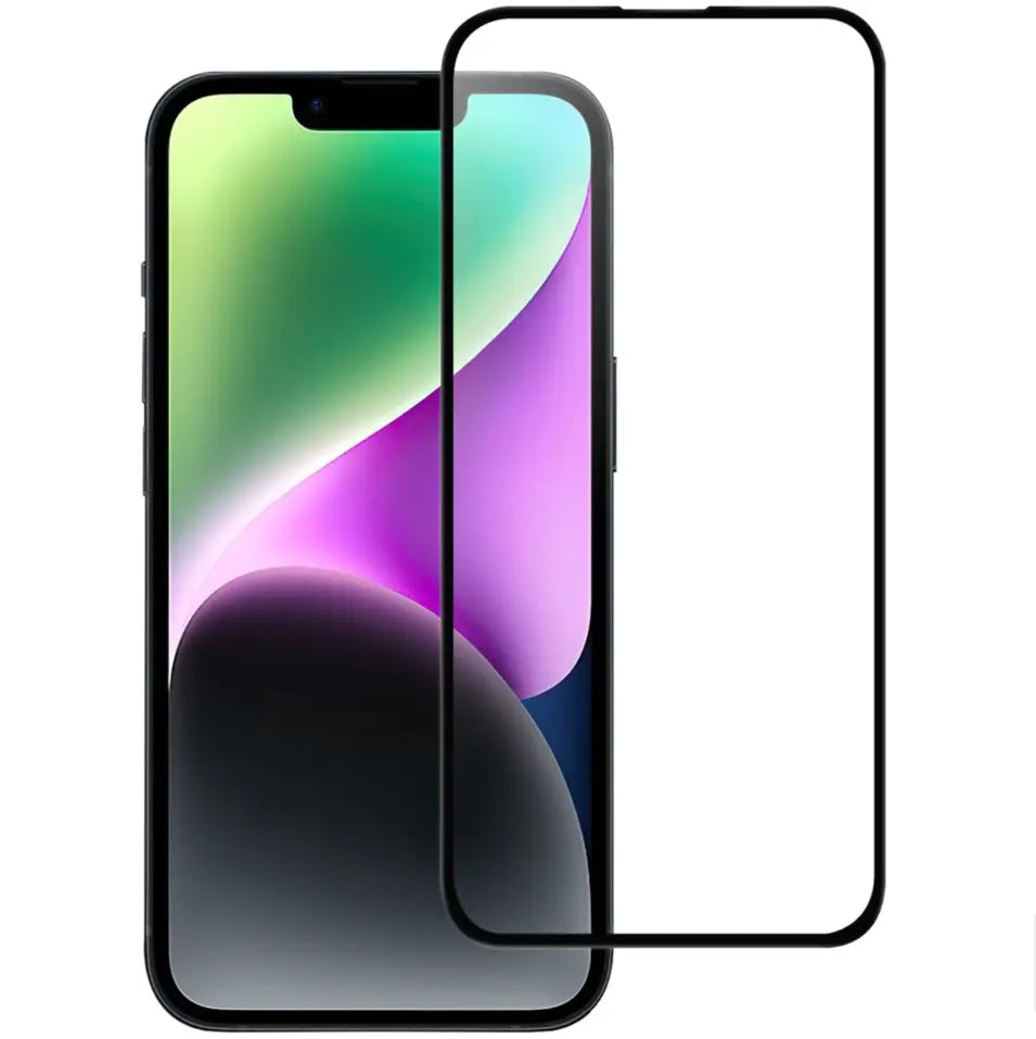 Nordic Shield iPhone 16 / 15 / 14 Pro Skærmbeskyttelse 3D Curved (Bulk)