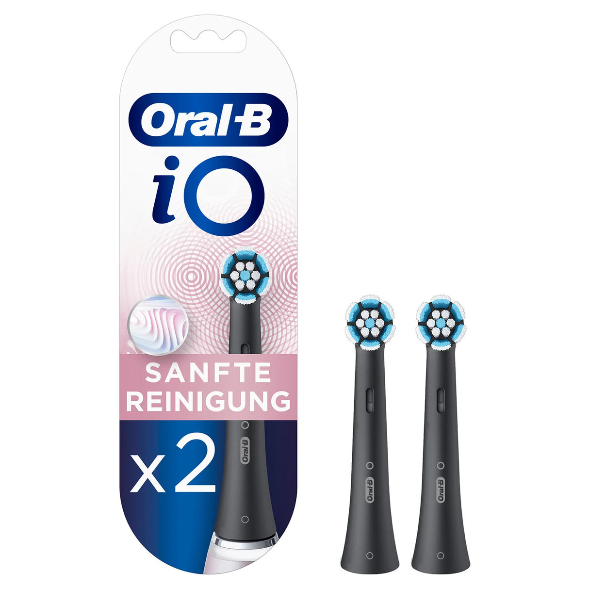 Oral-B 13936240 børstehoved til elektrisk tandbørste 2 stk Sort