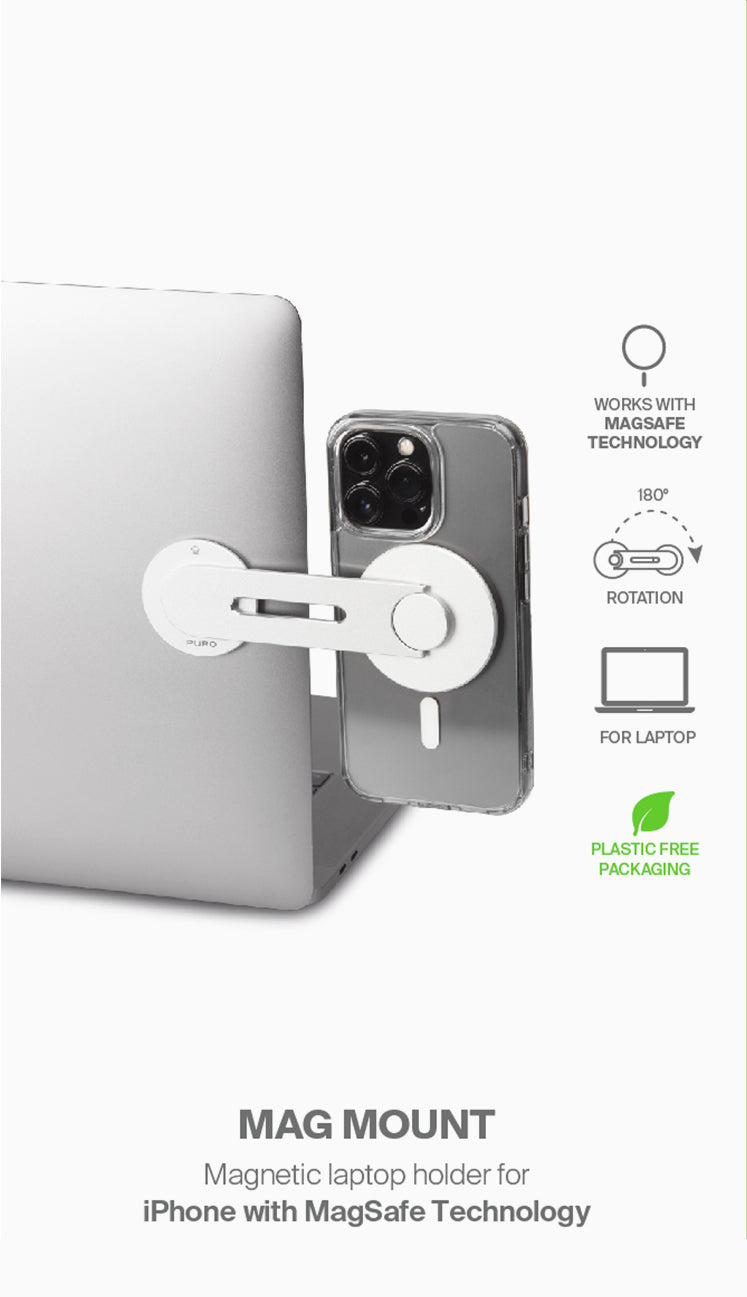 PURO Magnetic Holder Mag Mount til pc og iPhone