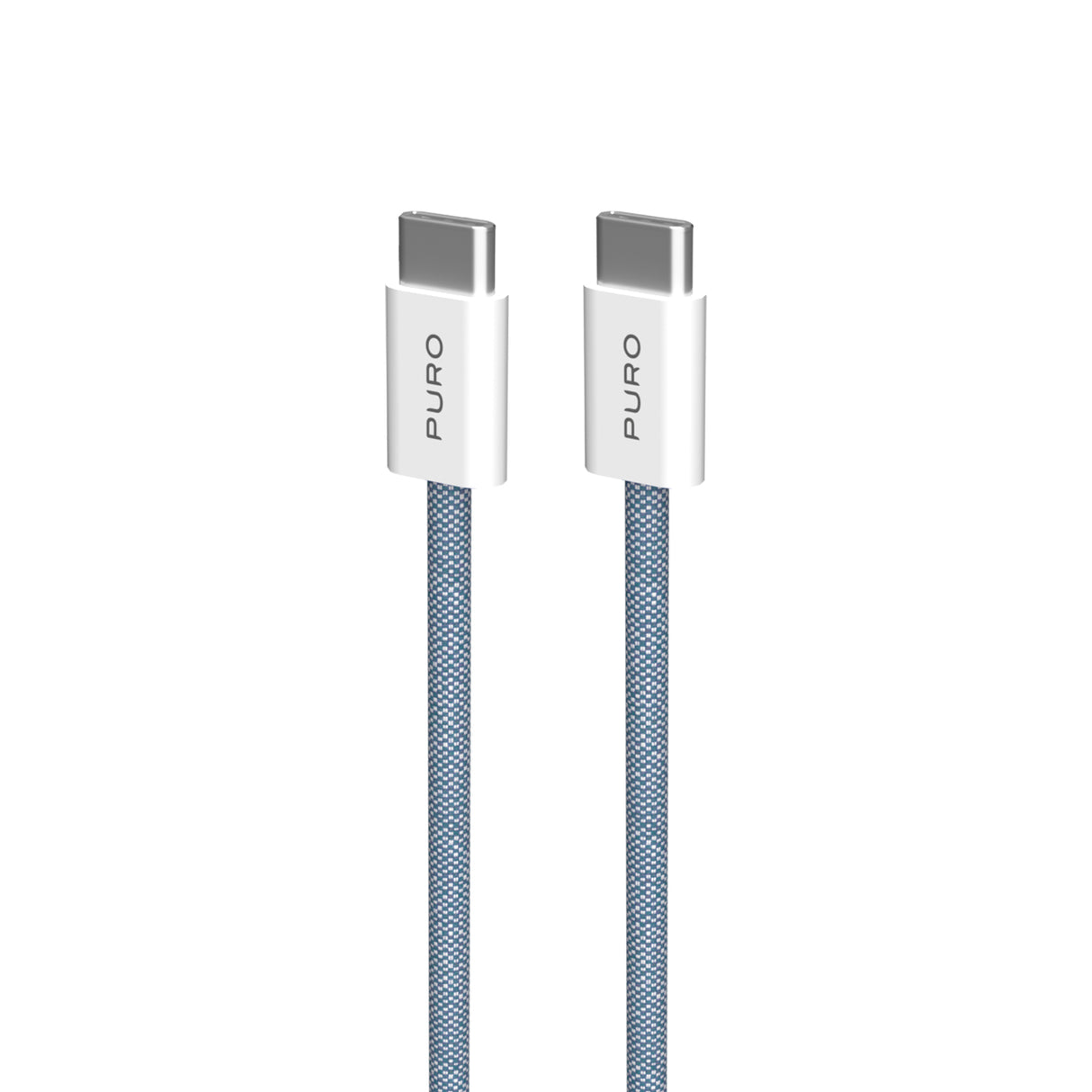 PURO Fabrik 2.0 60W USB-C til USB-C opladnings- og synkroniseringskabel 1,5 m