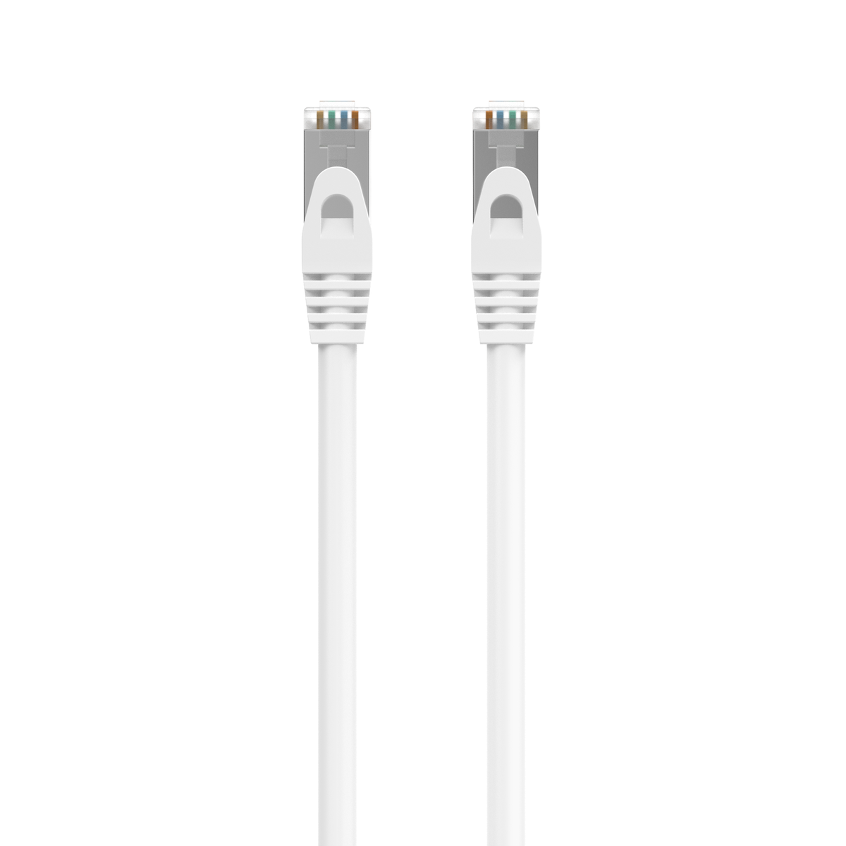 Sinox PRO S-FTP Cat7 netværkskabel. 2m. Hvid