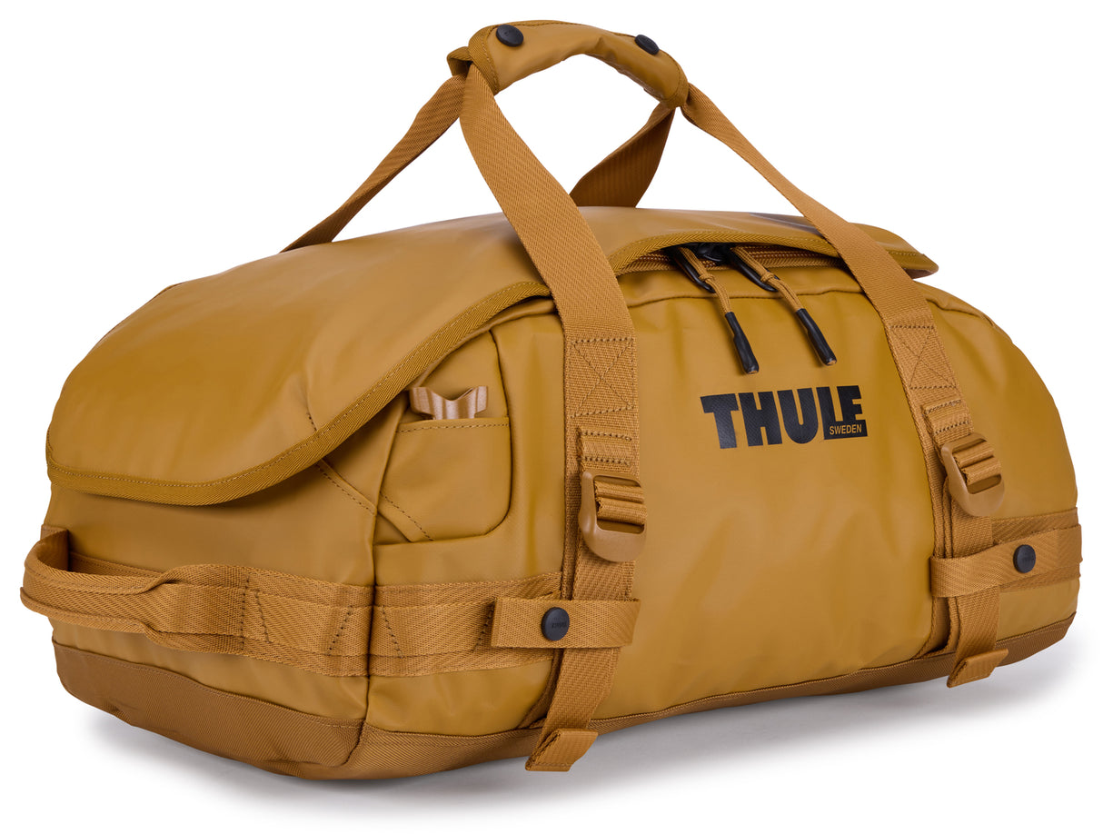 Thule Chasm 30L duffelbag. Gyldenbrun