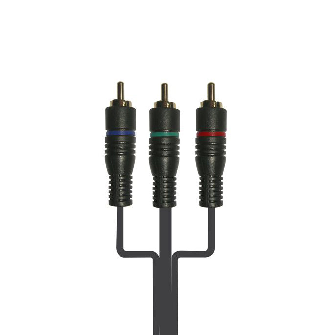 Connectech Component Video kabel. 2m. Sort