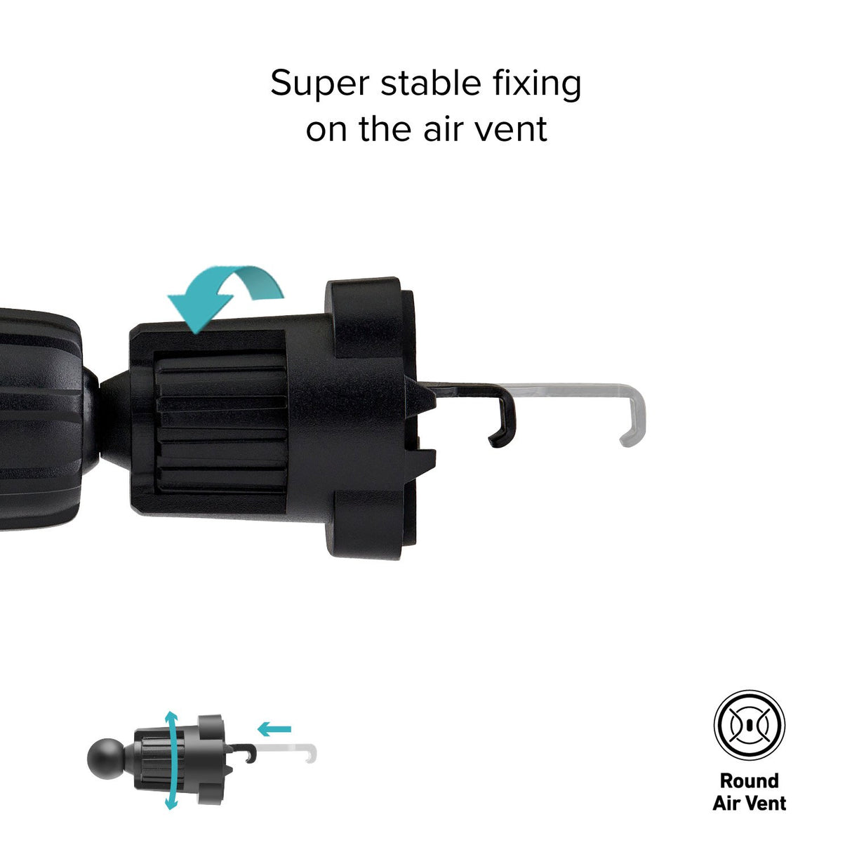 SBS Pro mobilholder til bilen med trådløs opladning. 15W