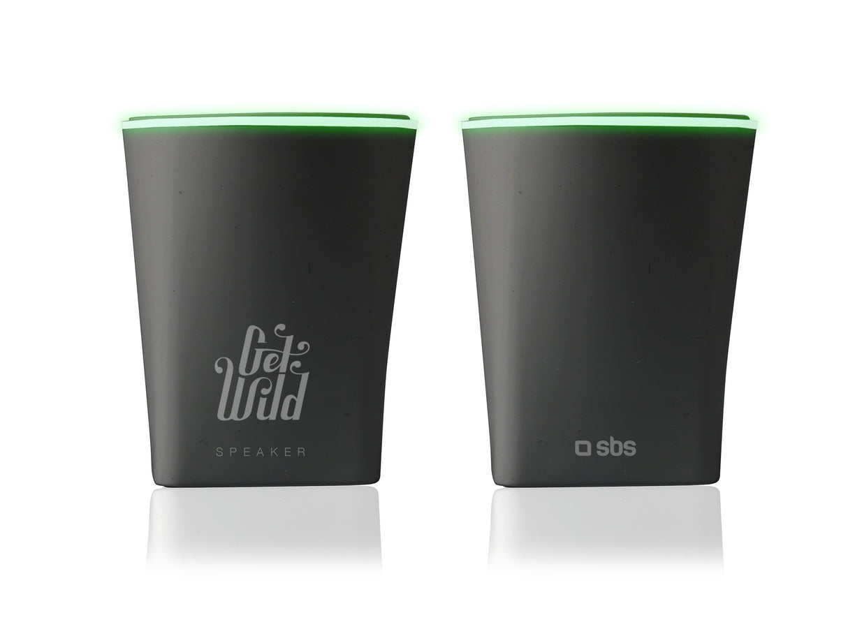 SBS Wild Portable højttaler. Sort