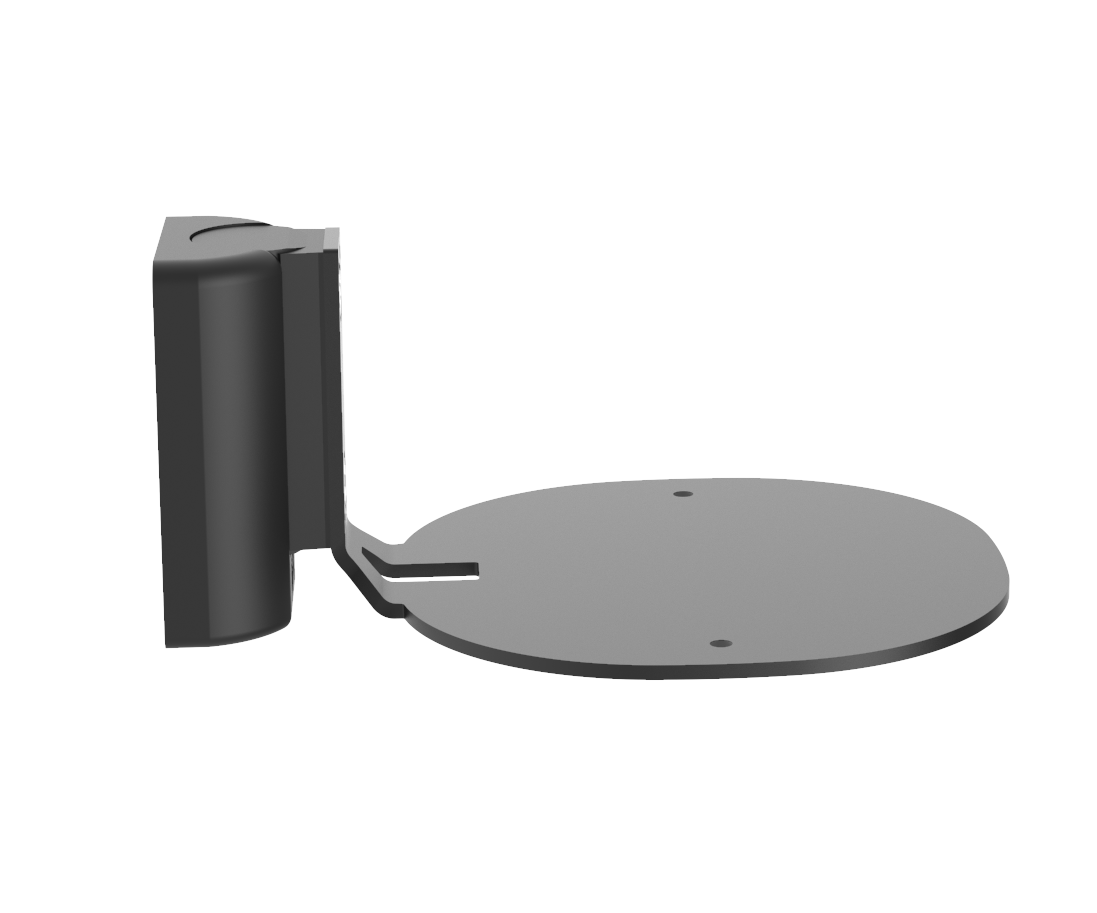 Cavus vægbeslag til Citation ONE. Sort