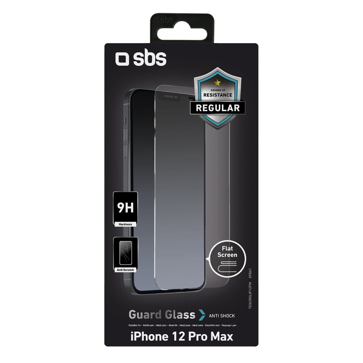 SBS beskyttelsesglas til iPhone 12 Pro Max®