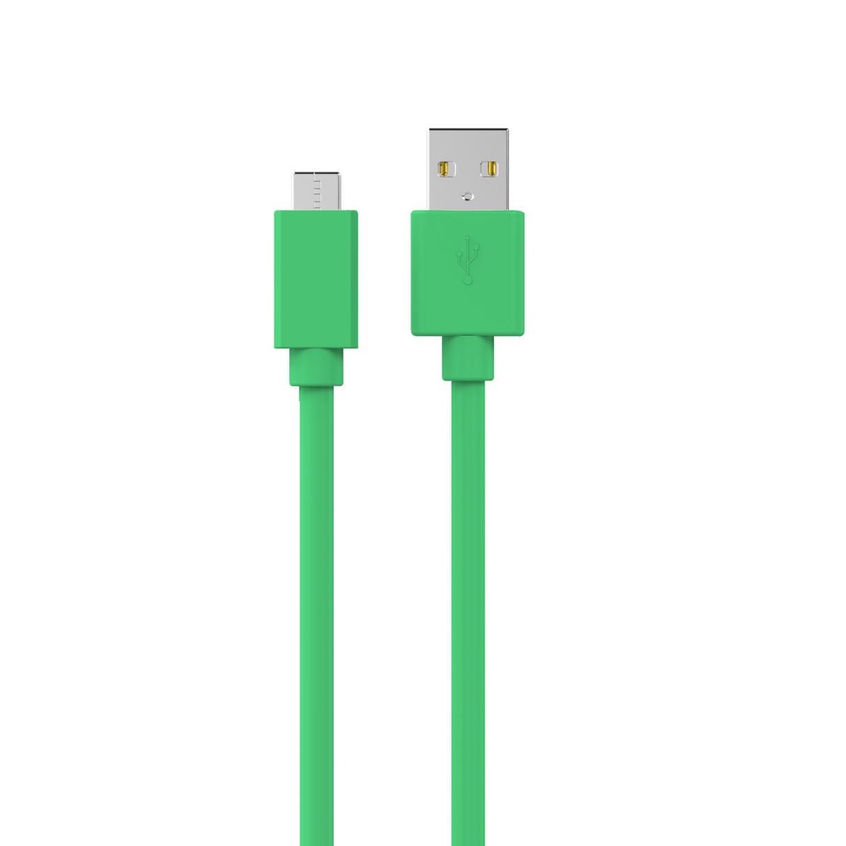 Sinox USB C til USB A kabel. 1m. Green