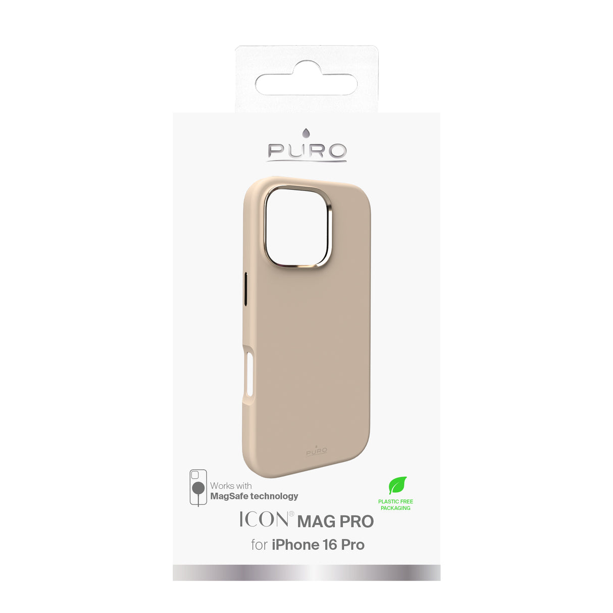 PURO Cover Icon Mag Pro til iPhone 16 Pro