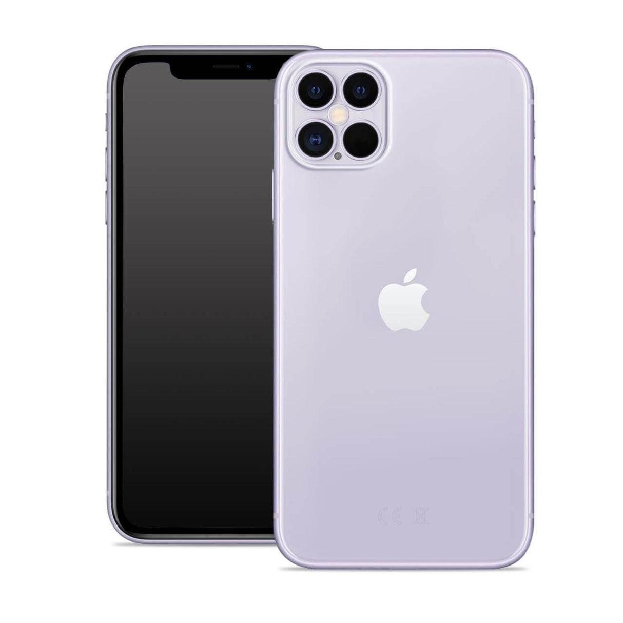 PURO Cover 0.3 Nude til iPhone 12 og iPhone 12 Pro