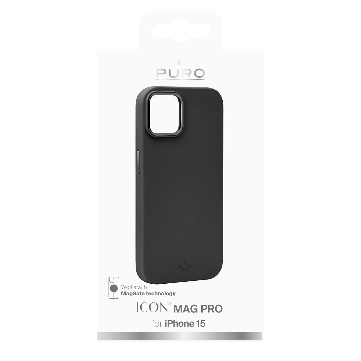 PURO Cover ICON MAG PRO til iPhone 15
