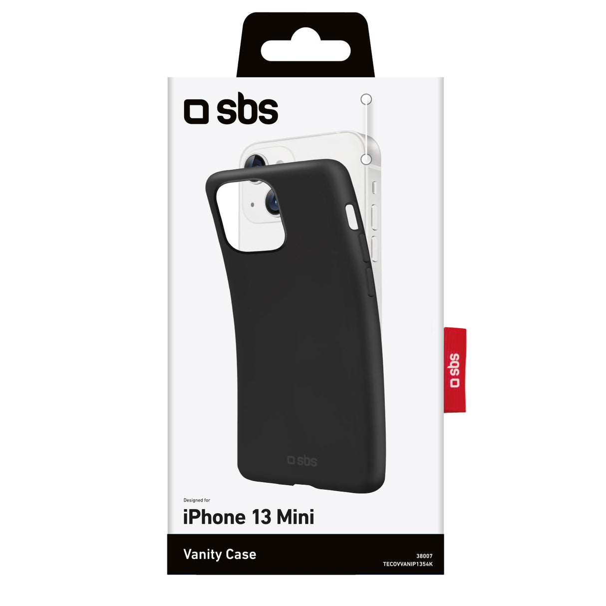 SBS Vanity Stars cover til iPhone 13 mini®. Sort
