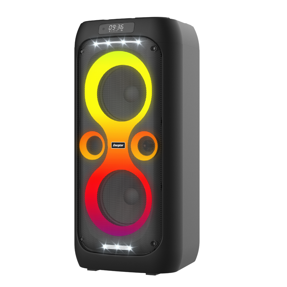 Energizer 50W trådløs festhøjttaler. Sort