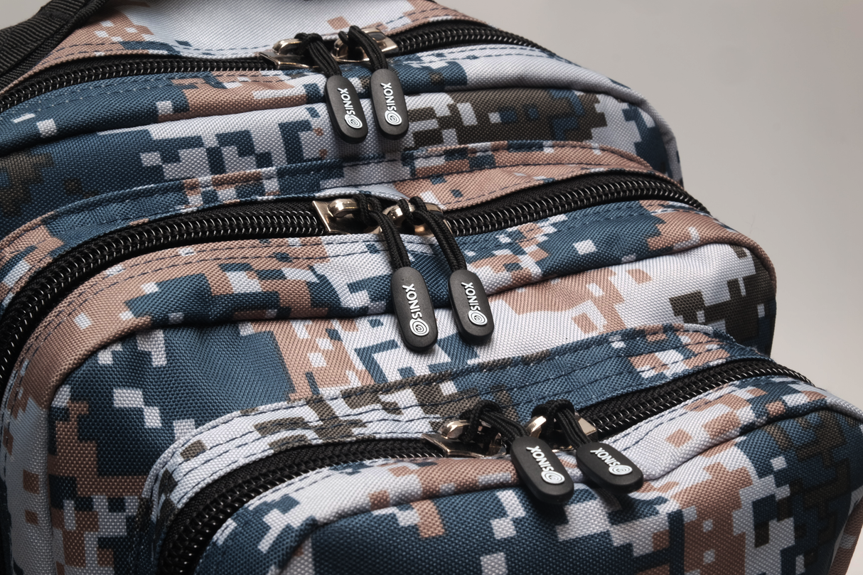 Sinox Gaming Backpack. 40L. Blå camo