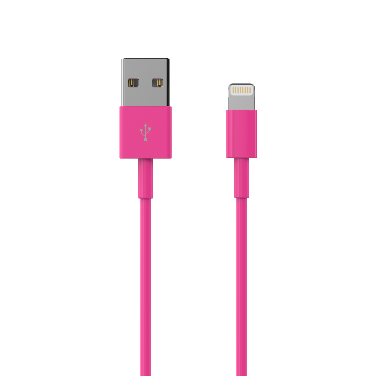 Sinox Lightning kabel. 1m. Pink
