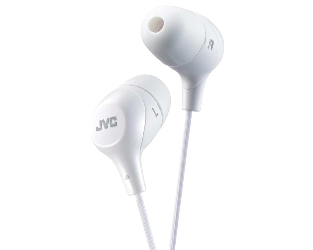 JVC in-ear høretelefoner. Hvid
