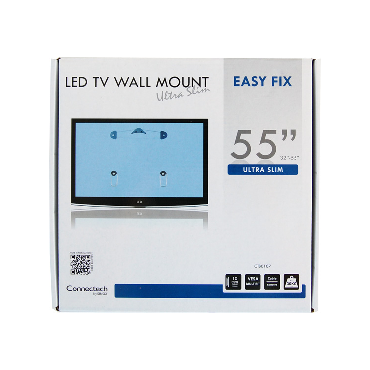 Connectech TV-vægbeslag. 32"-55"