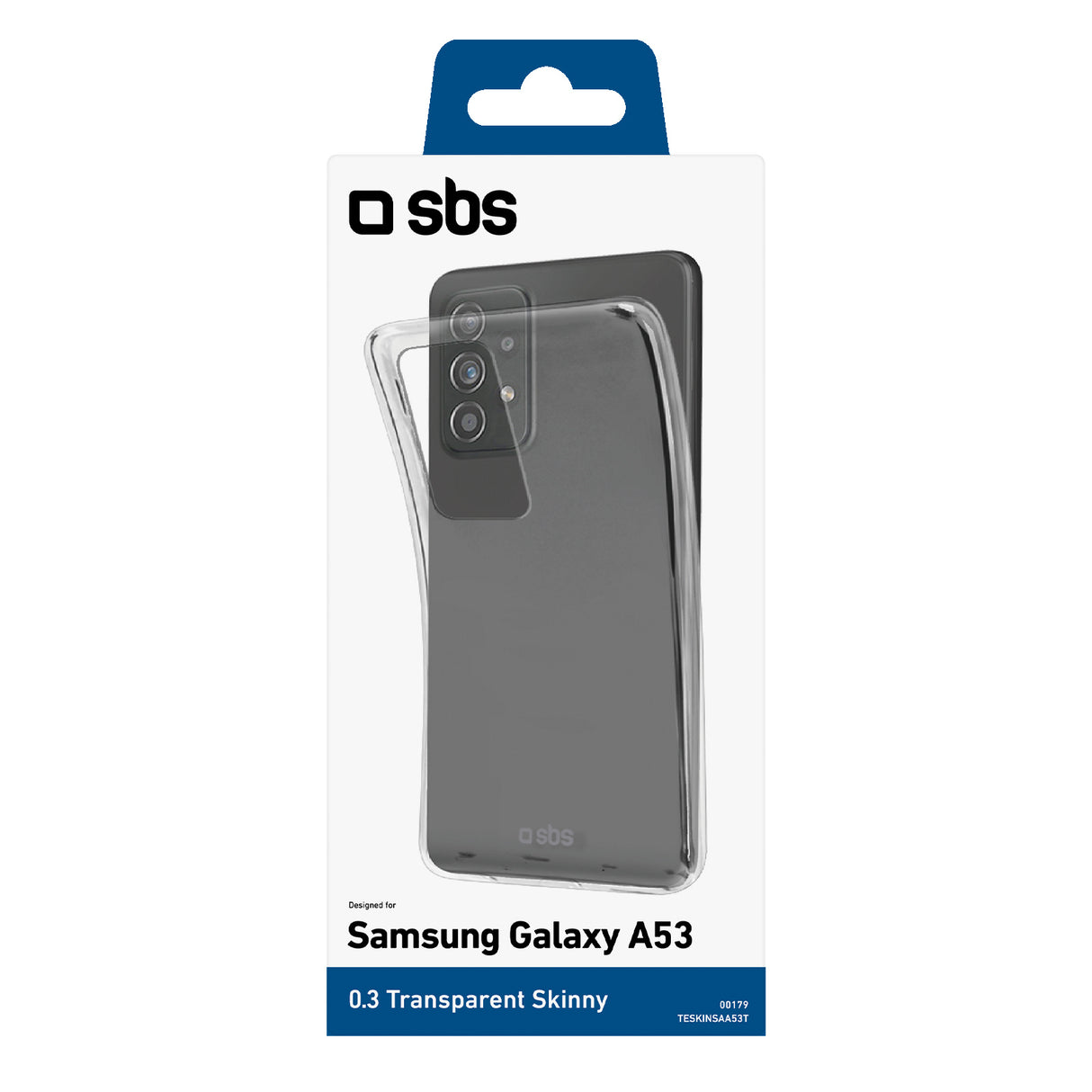 SBS Skinny cover til Samsung Galaxy A53®. Gennemsigtig