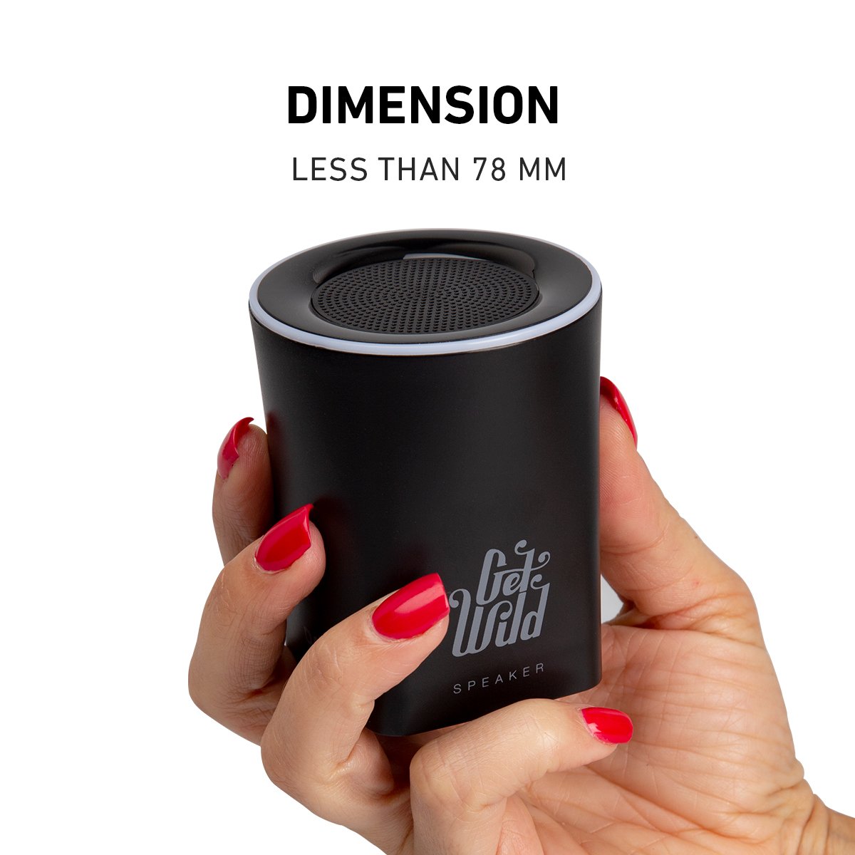 SBS Wild Portable højttaler. Sort