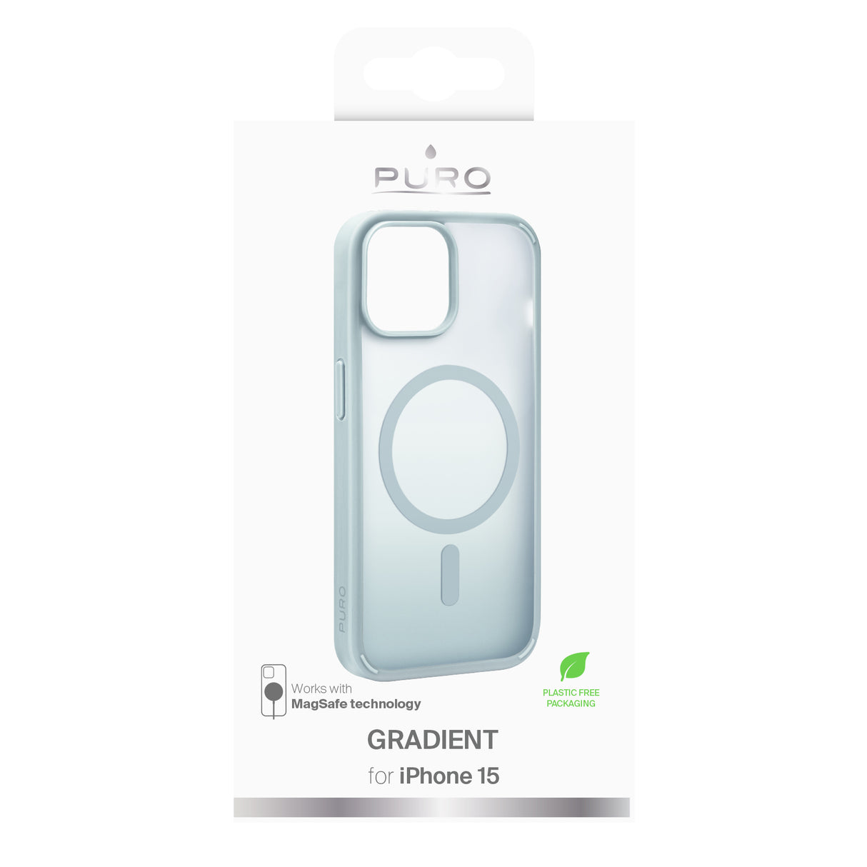 PURO Gradient-etui til iPhone 15