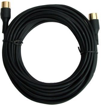 Cavus B&O Powerlink kabel. 3m. Sort